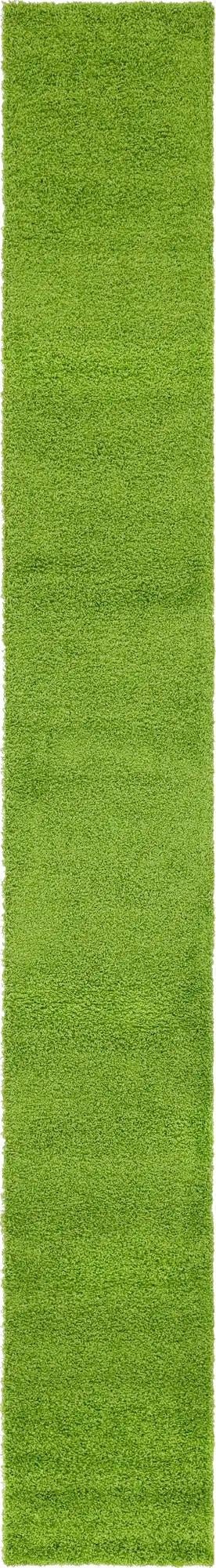  2' 7 x 19' 8 Solid Shag Runner Rug