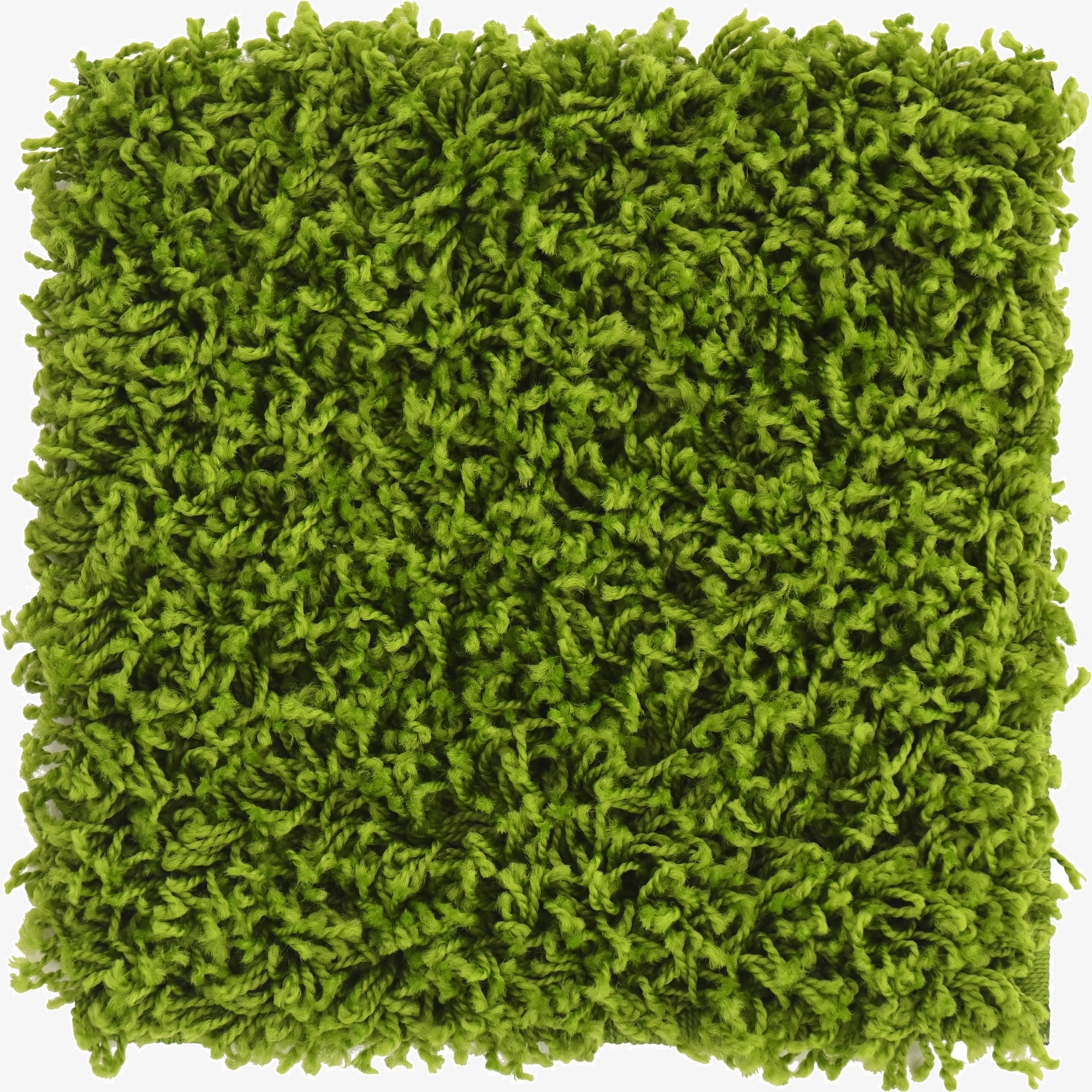  1' x 1' Solid Shag Sample Rug