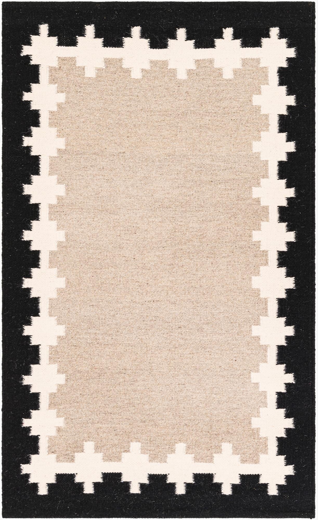  3' 1 x 5' 1  Hand Woven Kilim Wool Rug