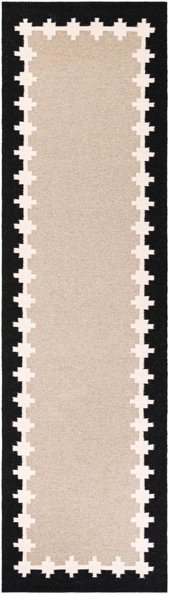  3' 3 x 12'  Hand Woven Kilim Wool Runner Rug