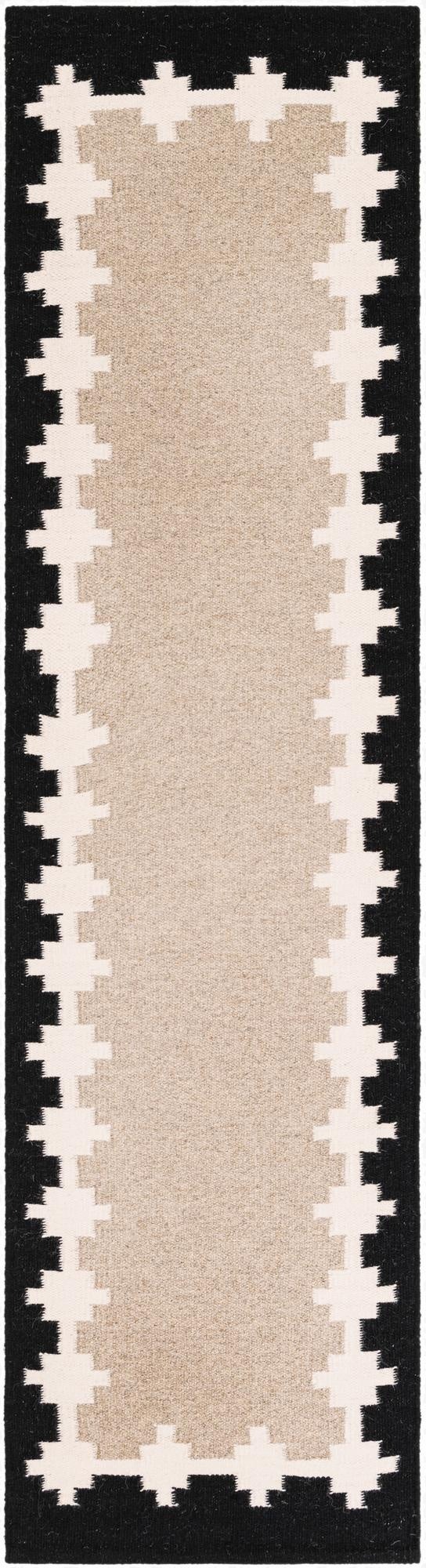  2' x 8'  Hand Woven Kilim Wool Runner Rug