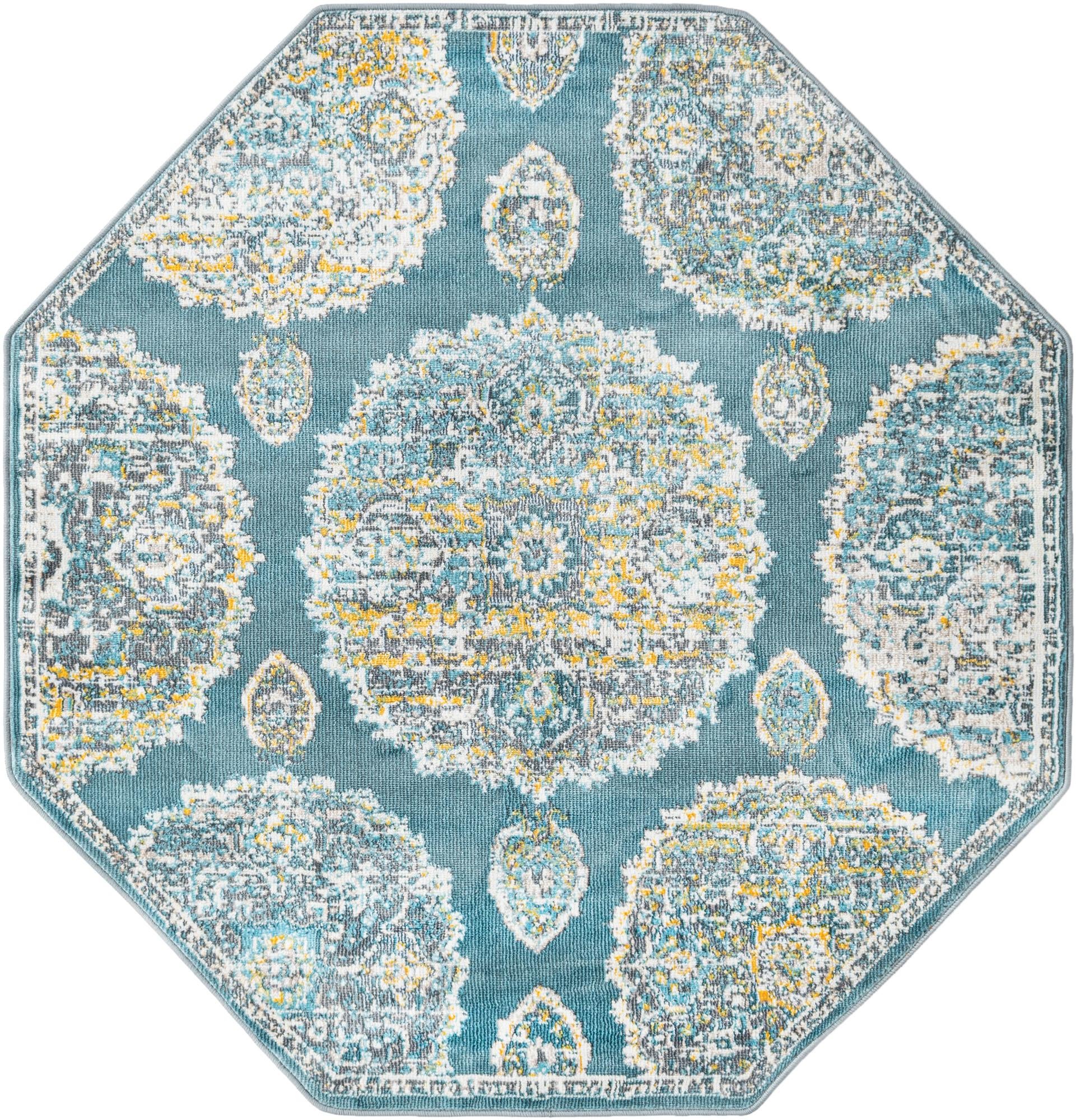 Rug Gray and Blue Swatch link
