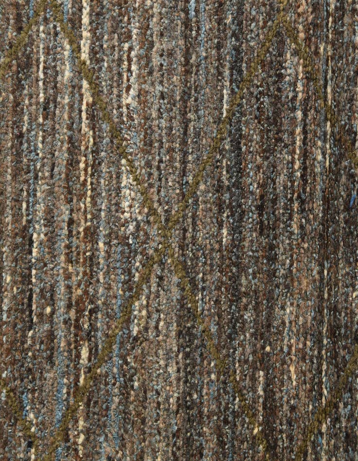 Detail image of 8' 1 x 10' 5 Hand Knotted Moroccan Wool Rug