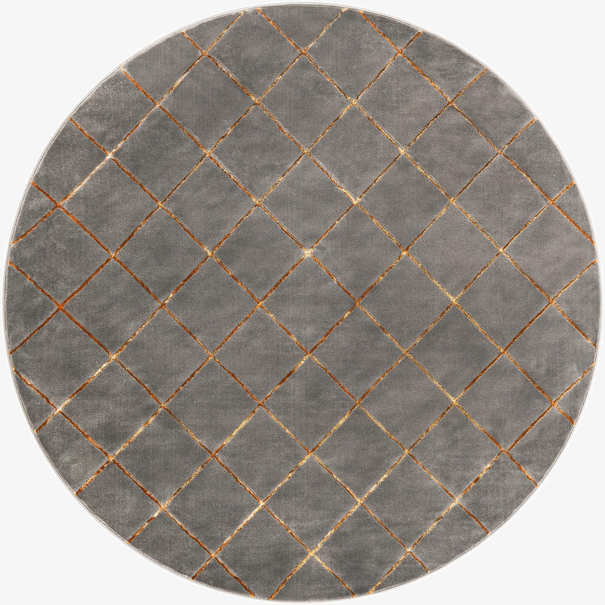  7' 10 x 7' 10 Vogue Geo Round Rug