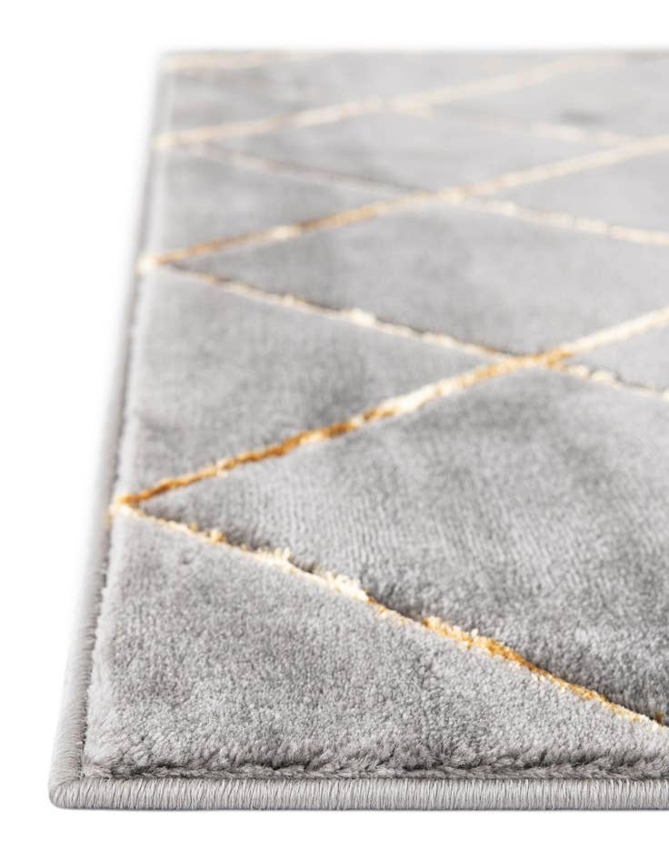 Detail image of  2' x 8' Vogue Geo Runner Rug