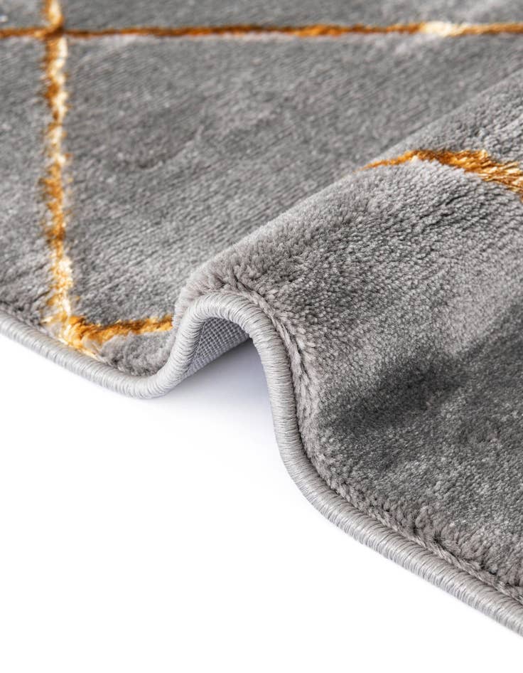 Detail image of  2' x 8' Vogue Geo Runner Rug