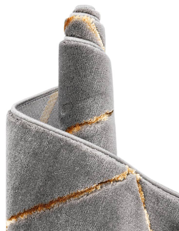 Detail image of  2' x 8' Vogue Geo Runner Rug