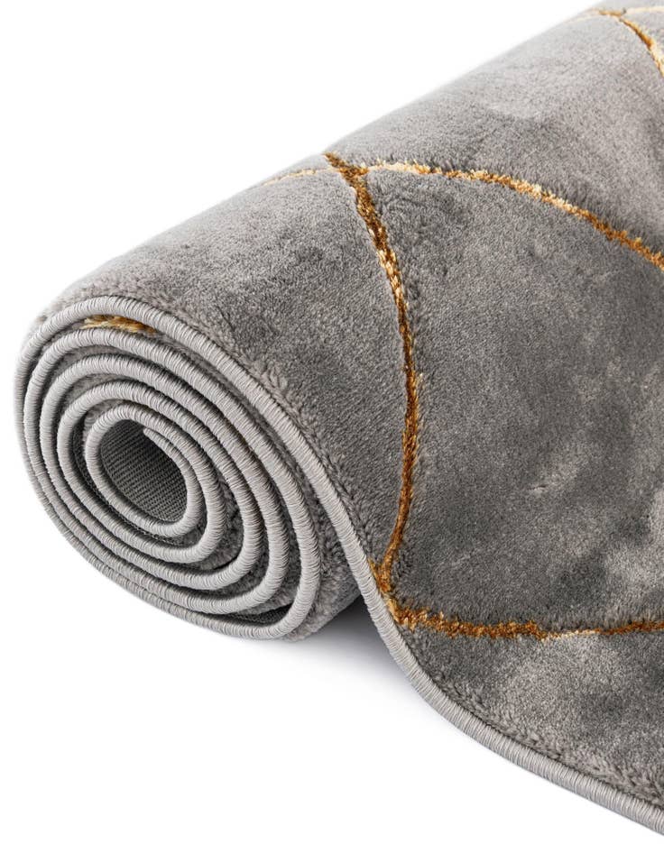 Detail image of  2' x 8' Vogue Geo Runner Rug