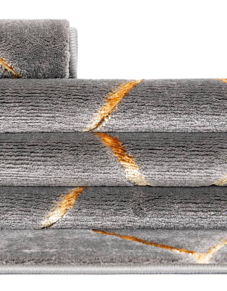 Detail image of  2' x 8' Vogue Geo Runner Rug