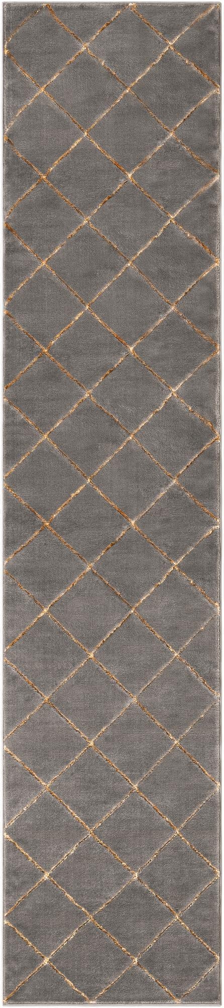  2' 7 x 12' Vogue Geo Runner Rug