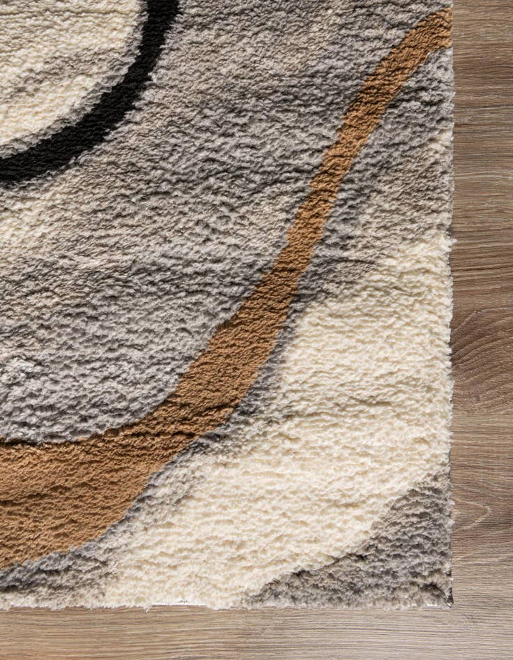 Detail image of  5' x 8' Sepia Rug