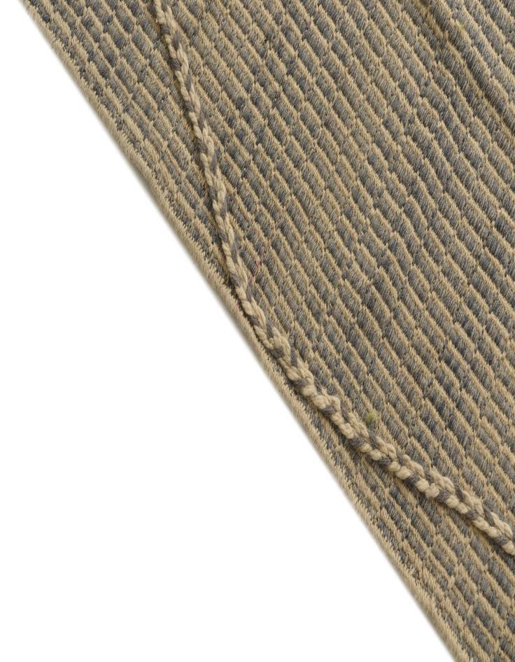 Detail image of  5' 10 x 12' 4  Hand Knotted Moroccan Wool Runner Rug