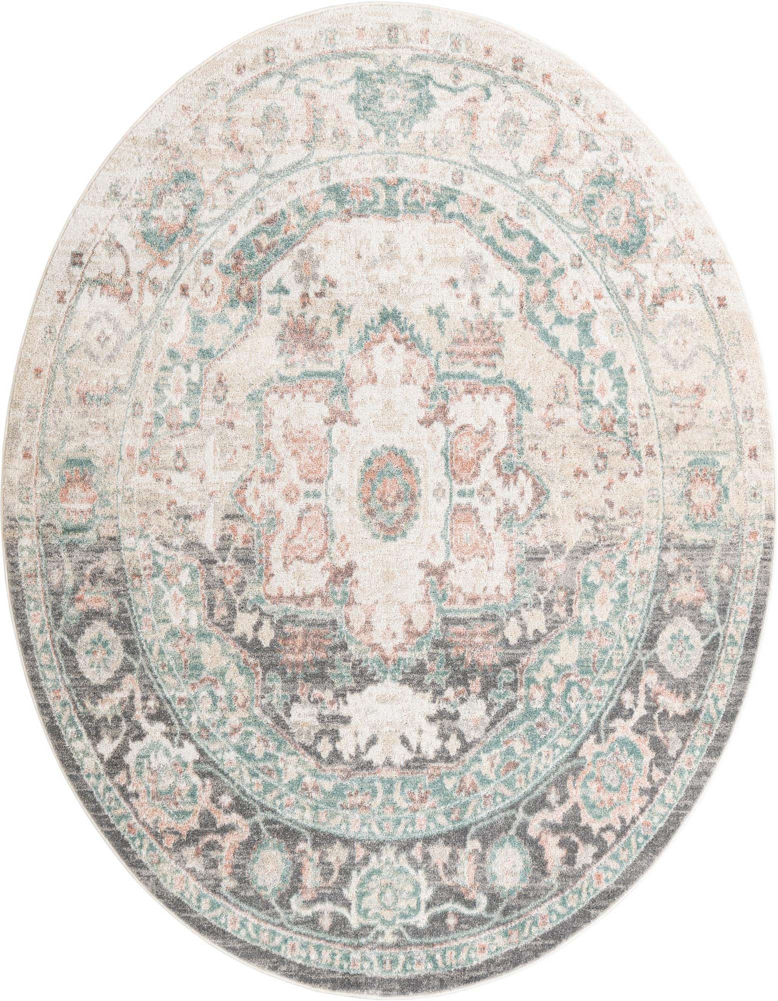 Primary image  8' x 8' Madeline Vintage Round Rug