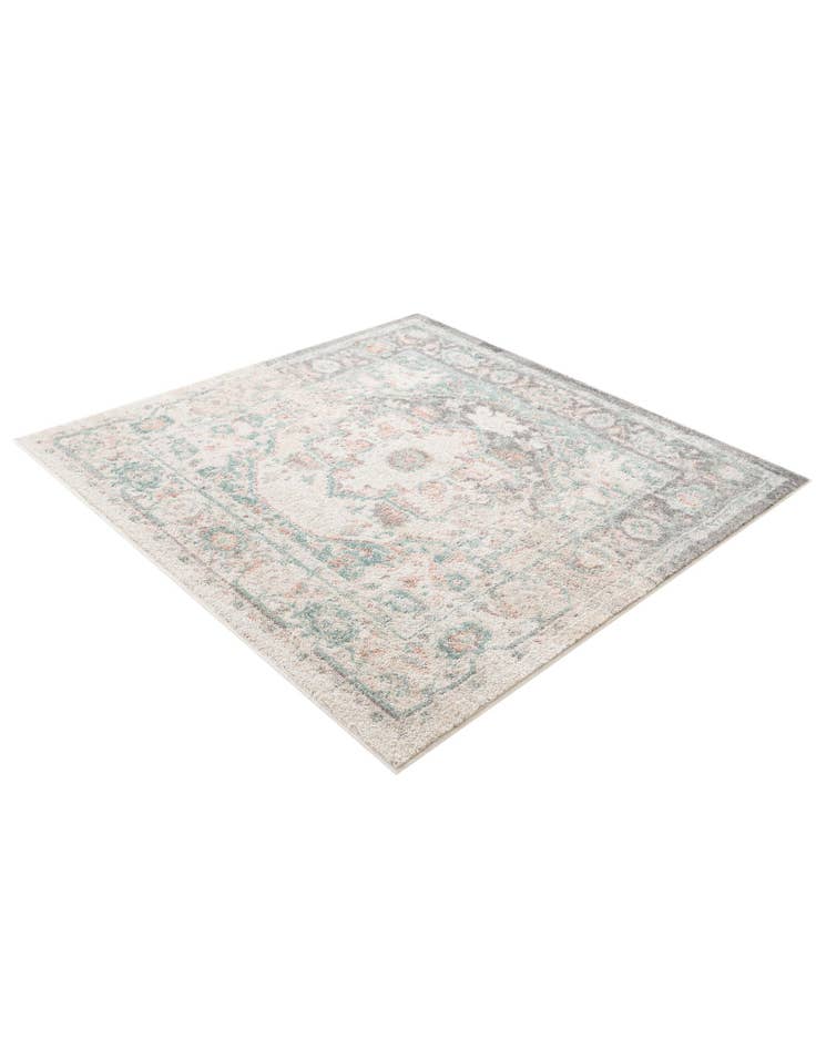 Detail image of  5' x 5' Madeline Vintage Square Rug