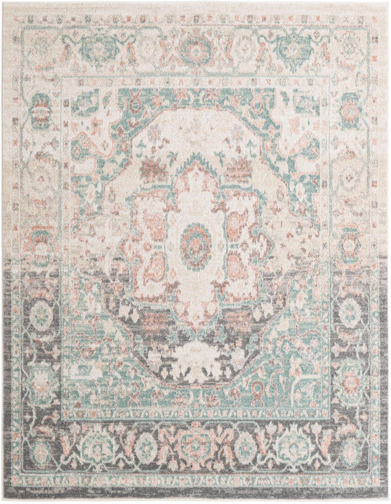Primary image  8' x 8' Madeline Vintage Square Rug