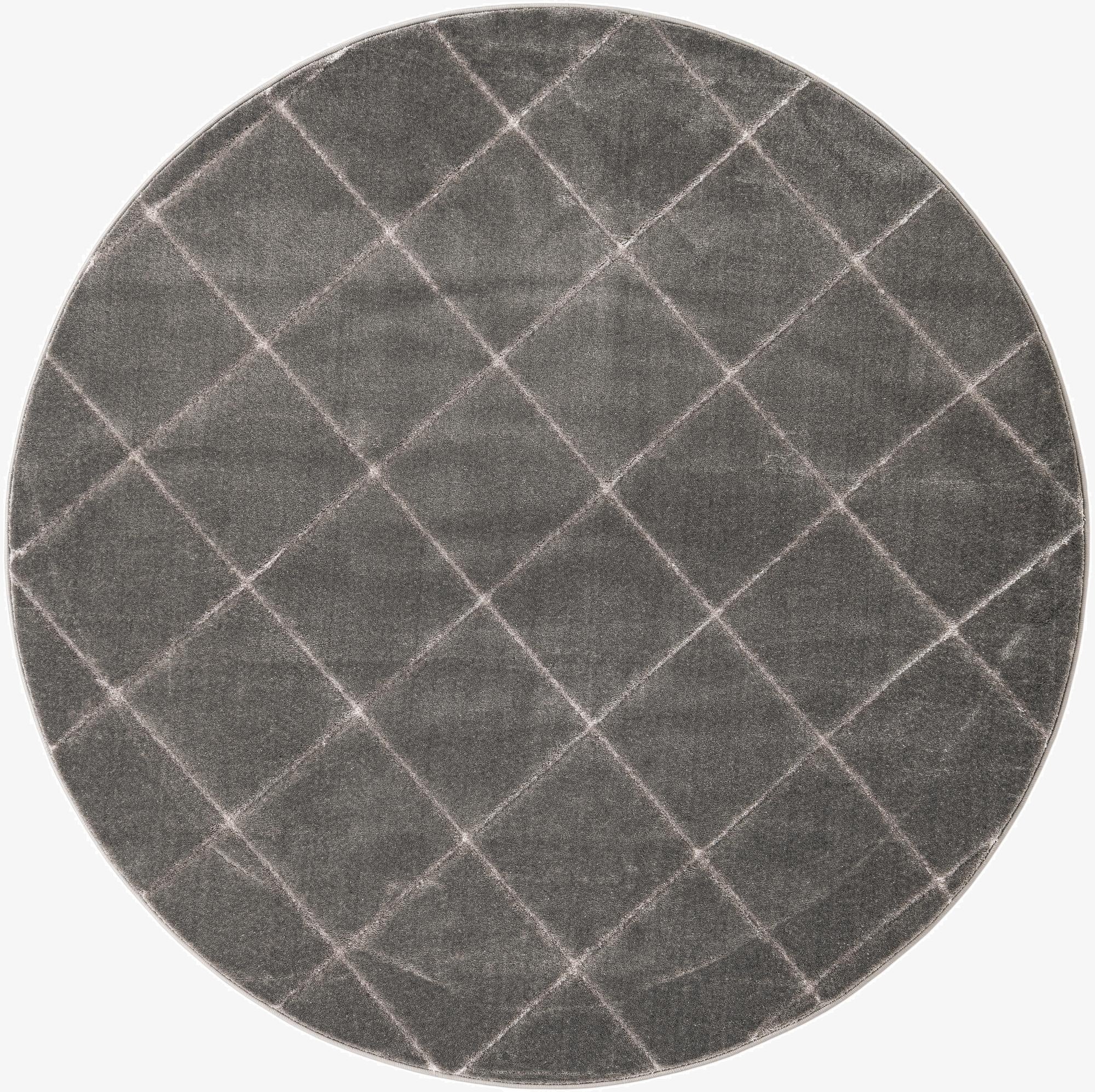  6' x 6' Vogue Geo Round Rug