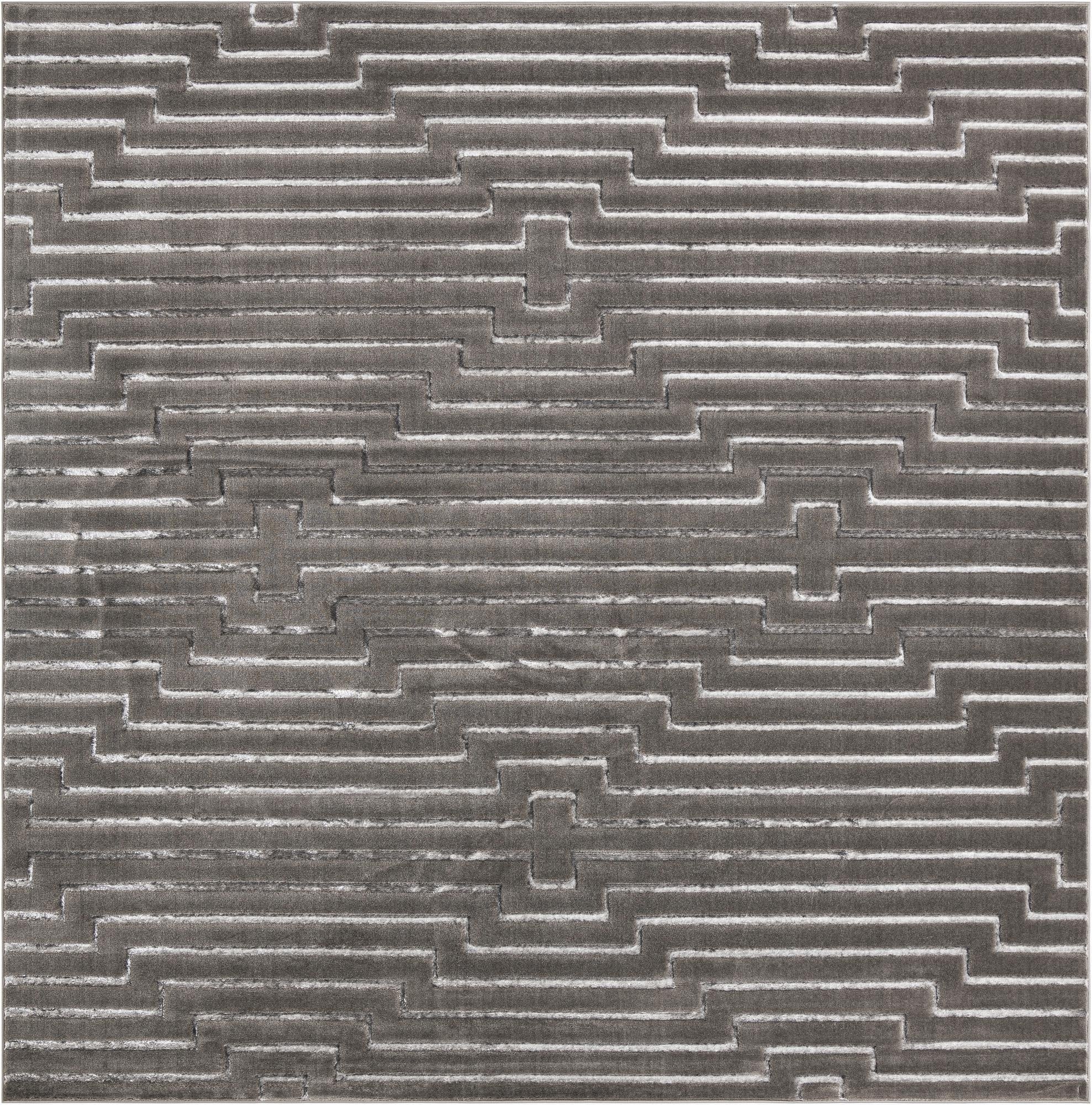  10' x 10' Vogue Geo Square Rug