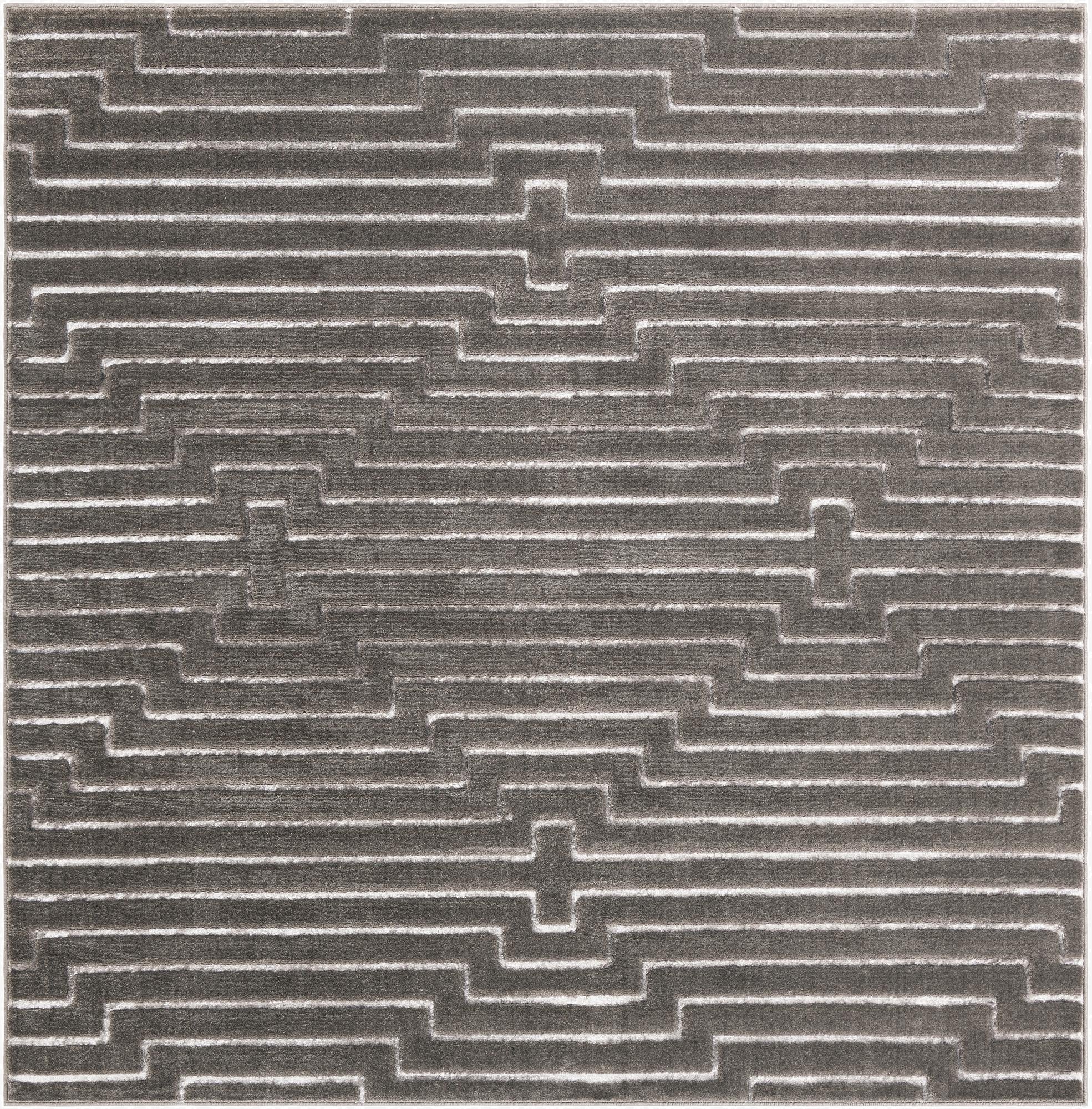  7' 10 x 7' 10 Vogue Geo Square Rug