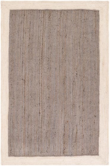  5' 1 x 8'  Hand Braided Jute Rug