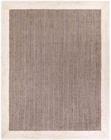  9' x 12'  Hand Braided Jute Rug