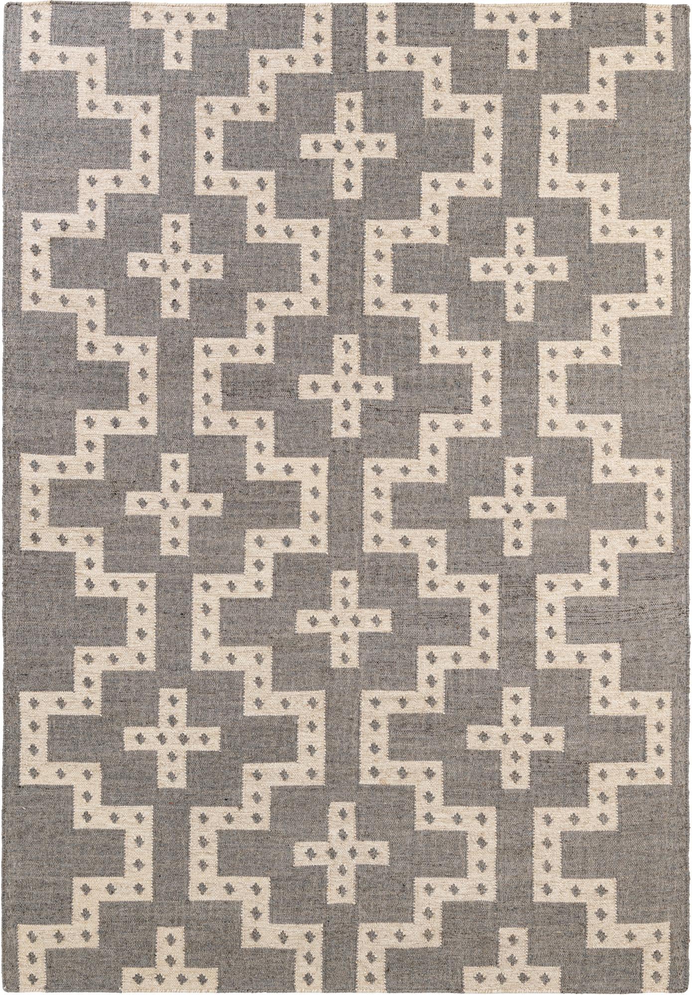 Rug Gray and White Swatch link