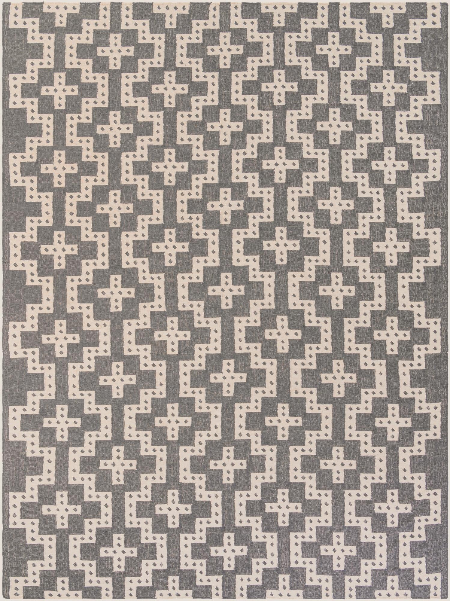  10' x 14' 1  Hand Woven Kilim Wool Rug