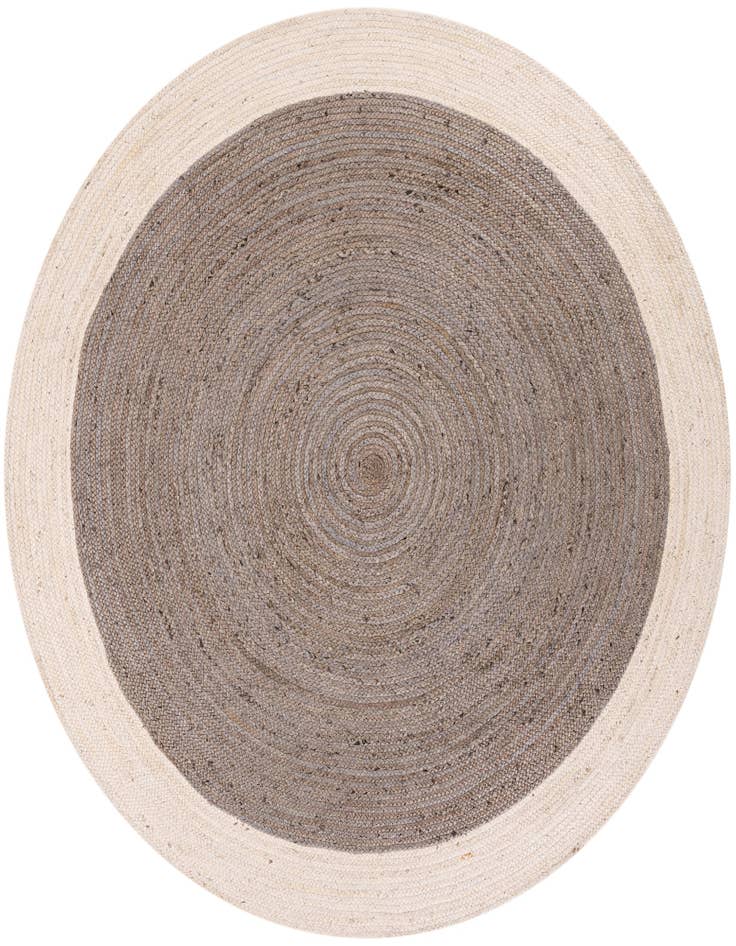 Detail image of  7' 10 x 7' 10  Hand Braided Jute Round Rug