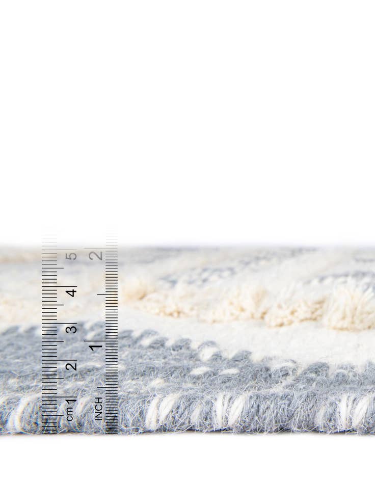 Detail image of  2' 2 x 6' 1  Hand Woven Arizona Wool Runner Rug