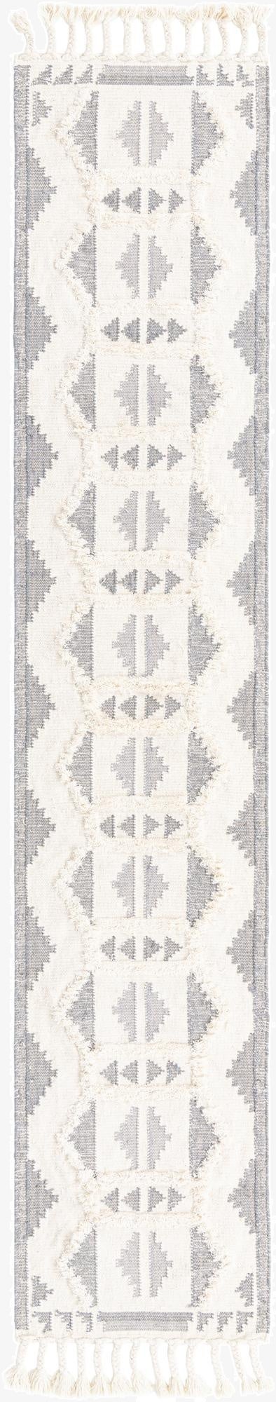  2' 7 x 13' 1  Hand Woven Arizona Wool Runner Rug