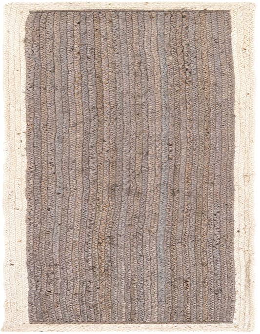 Detail image of  2' x 8'  Hand Braided Jute Runner Rug