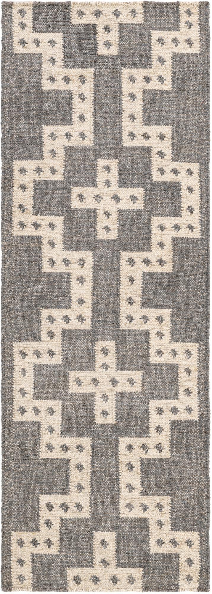 Rug Gray and White Swatch link