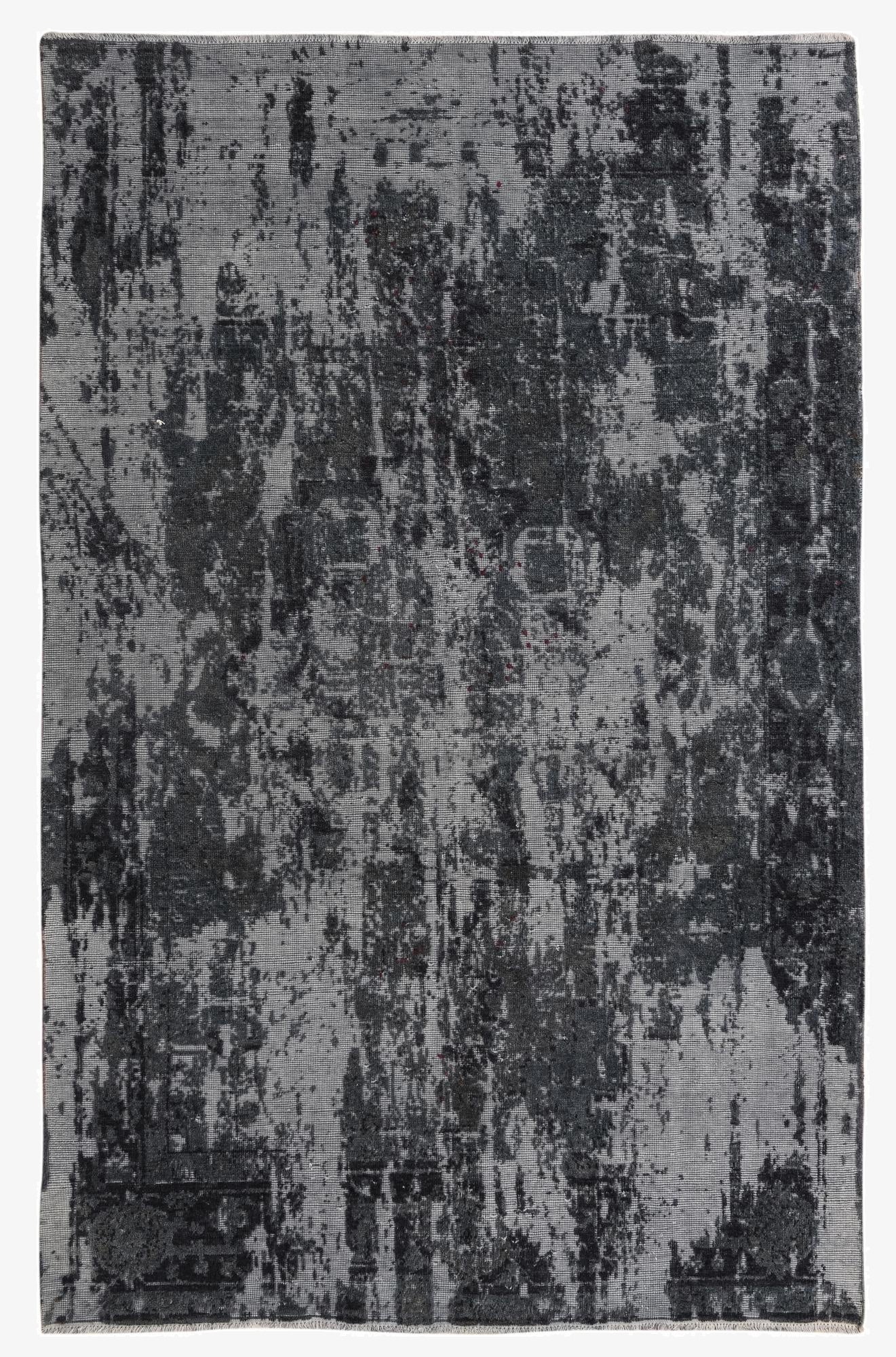  6' 3 x 9' 8  Hand Knotted Ultra Vintage Persian Wool Rug