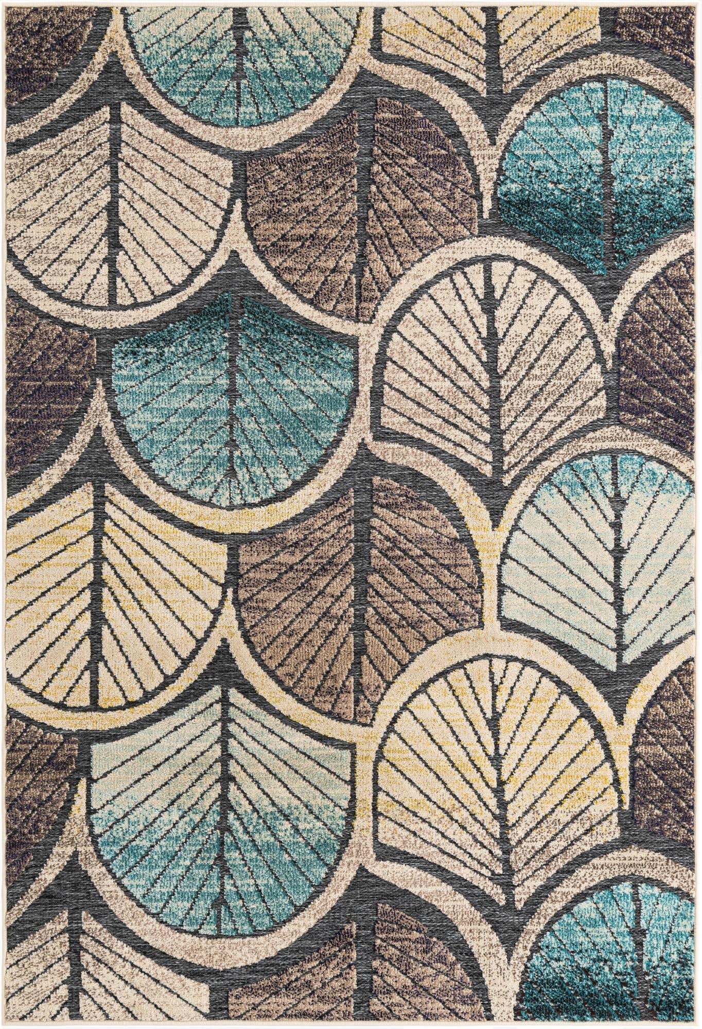  5' x 7'  Washable Casablanca Indoor / Outdoor Rug