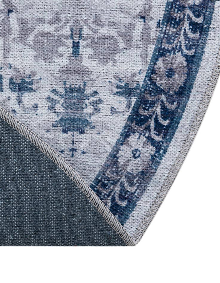 Detail image of  6' x 9'  Washable Francesca Oval Rug