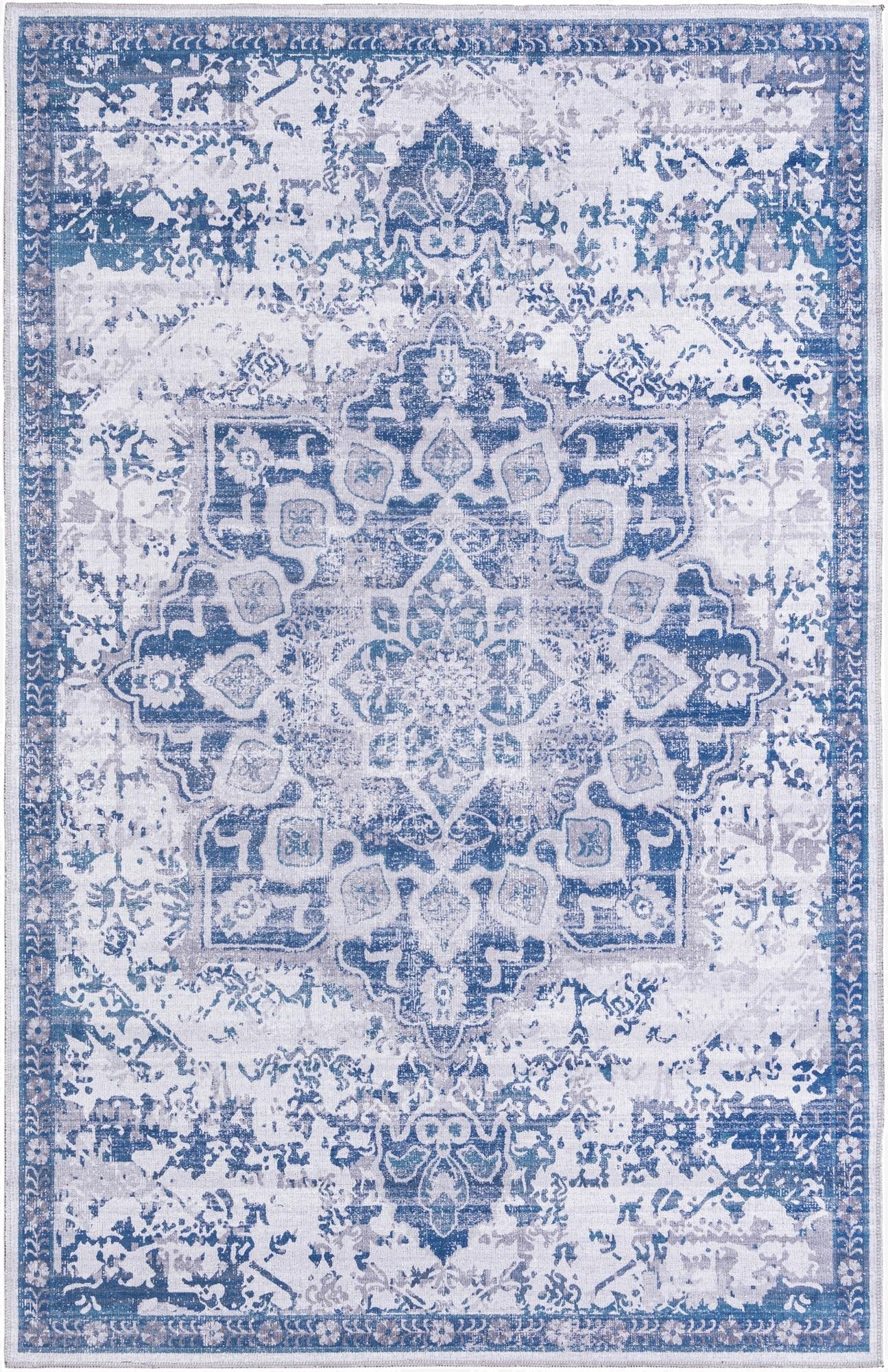  6' x 9'  Washable Francesca Rug