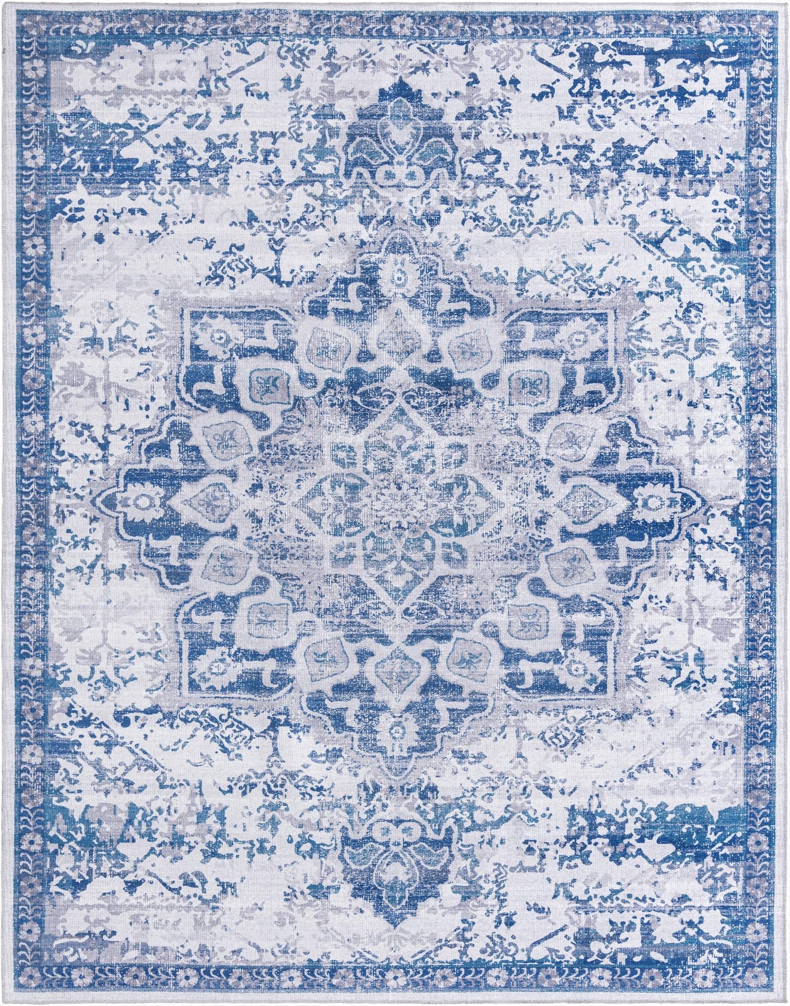 10' 6 x 13'  Washable Francesca Rug