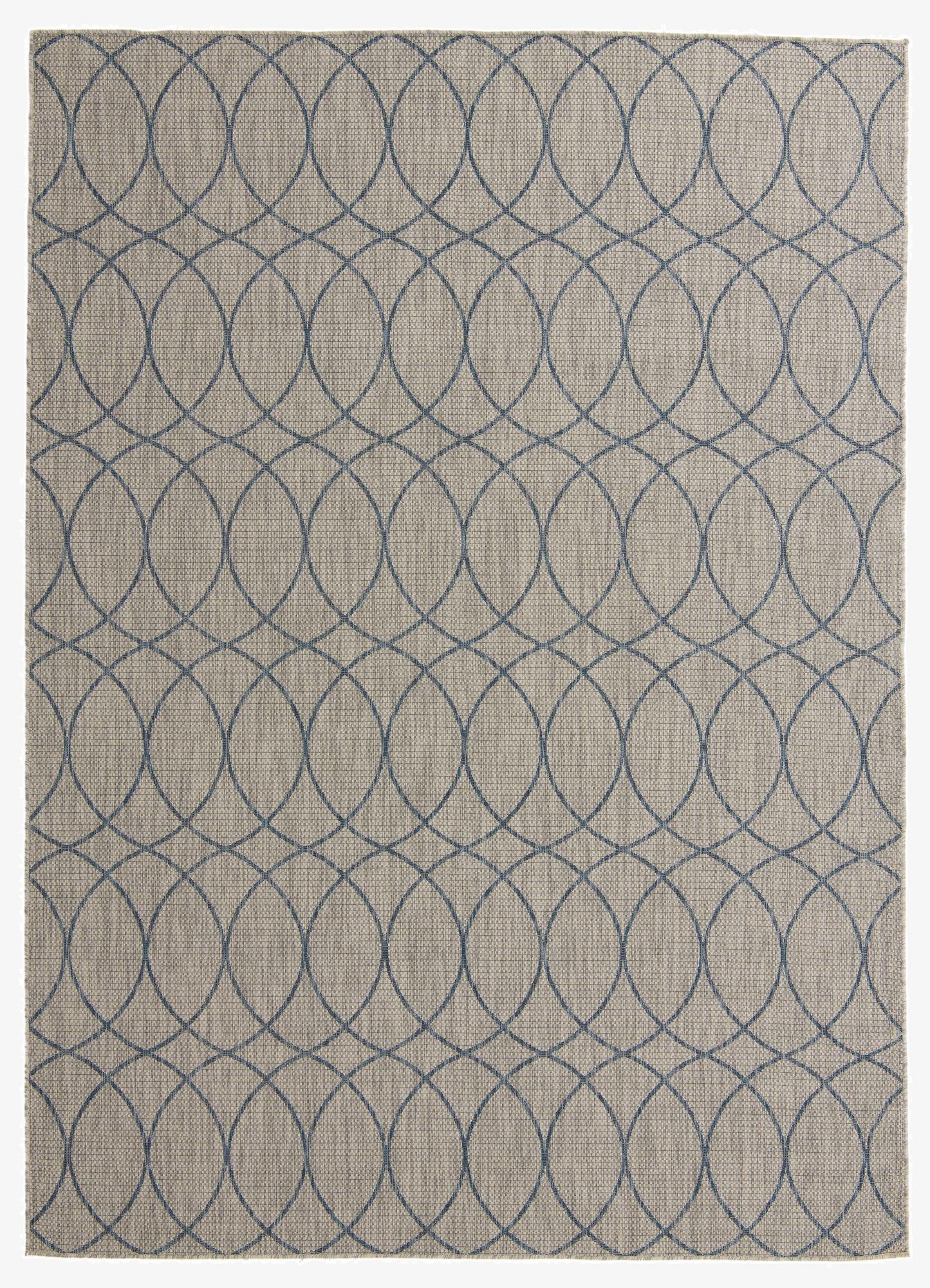  7' 10 x 11'  Washable Lattice Indoor / Outdoor Rug
