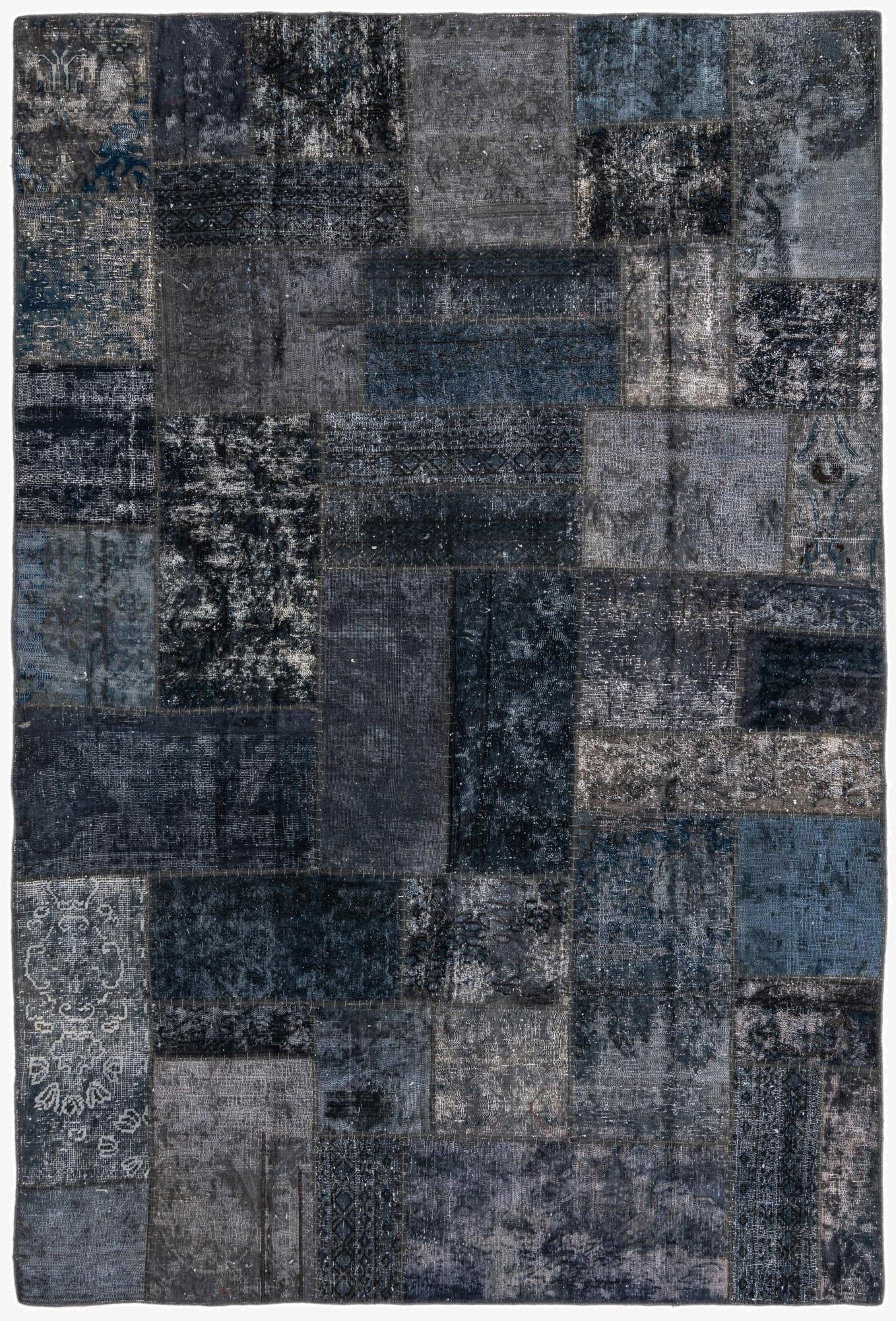  6' x 9'  Hand Knotted Ultra Vintage Persian Wool Rug