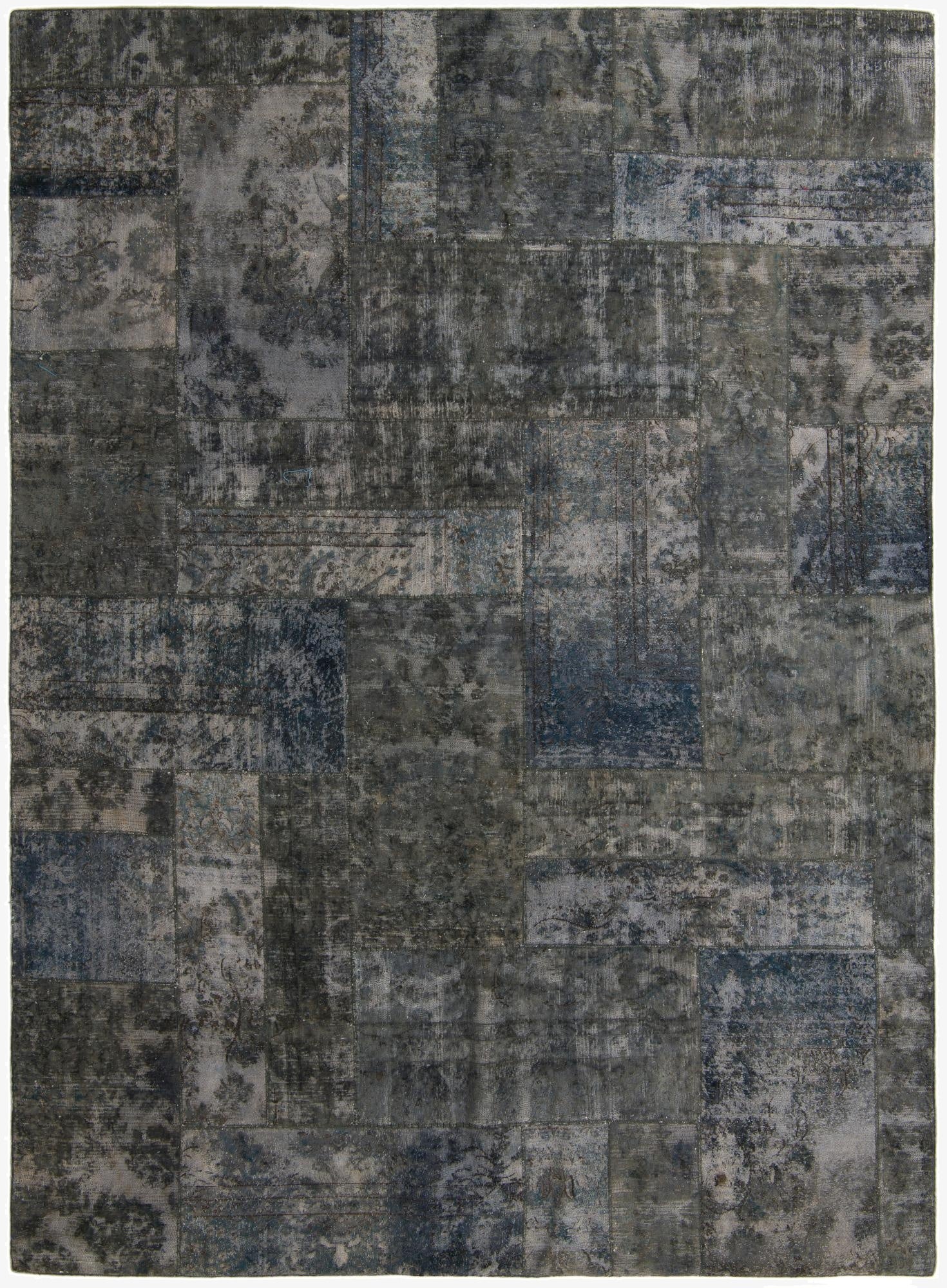  9' x 12' 1  Hand Knotted Ultra Vintage Persian Wool Rug