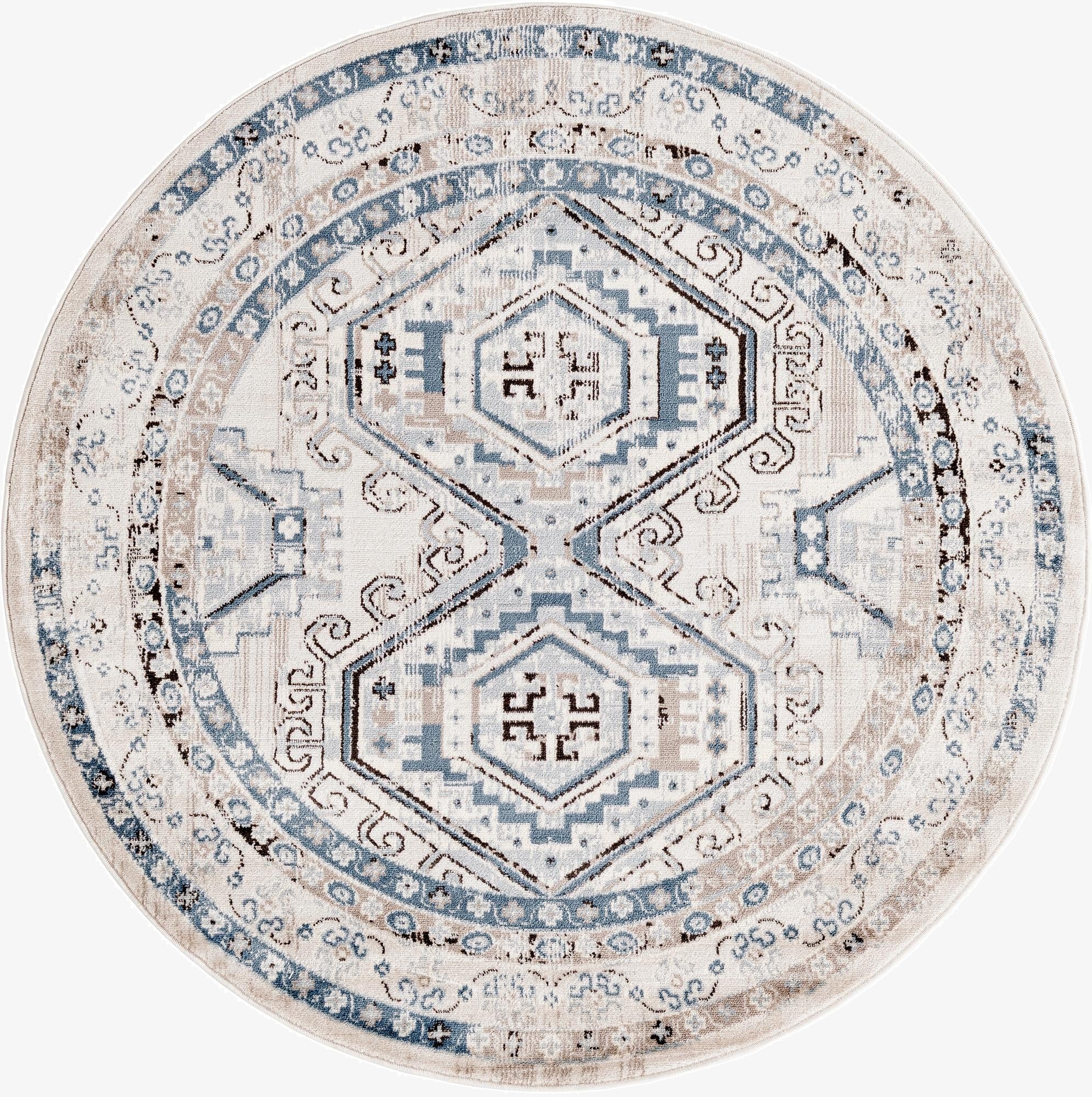  5' 3 x 5' 3 Charlotte Round Rug