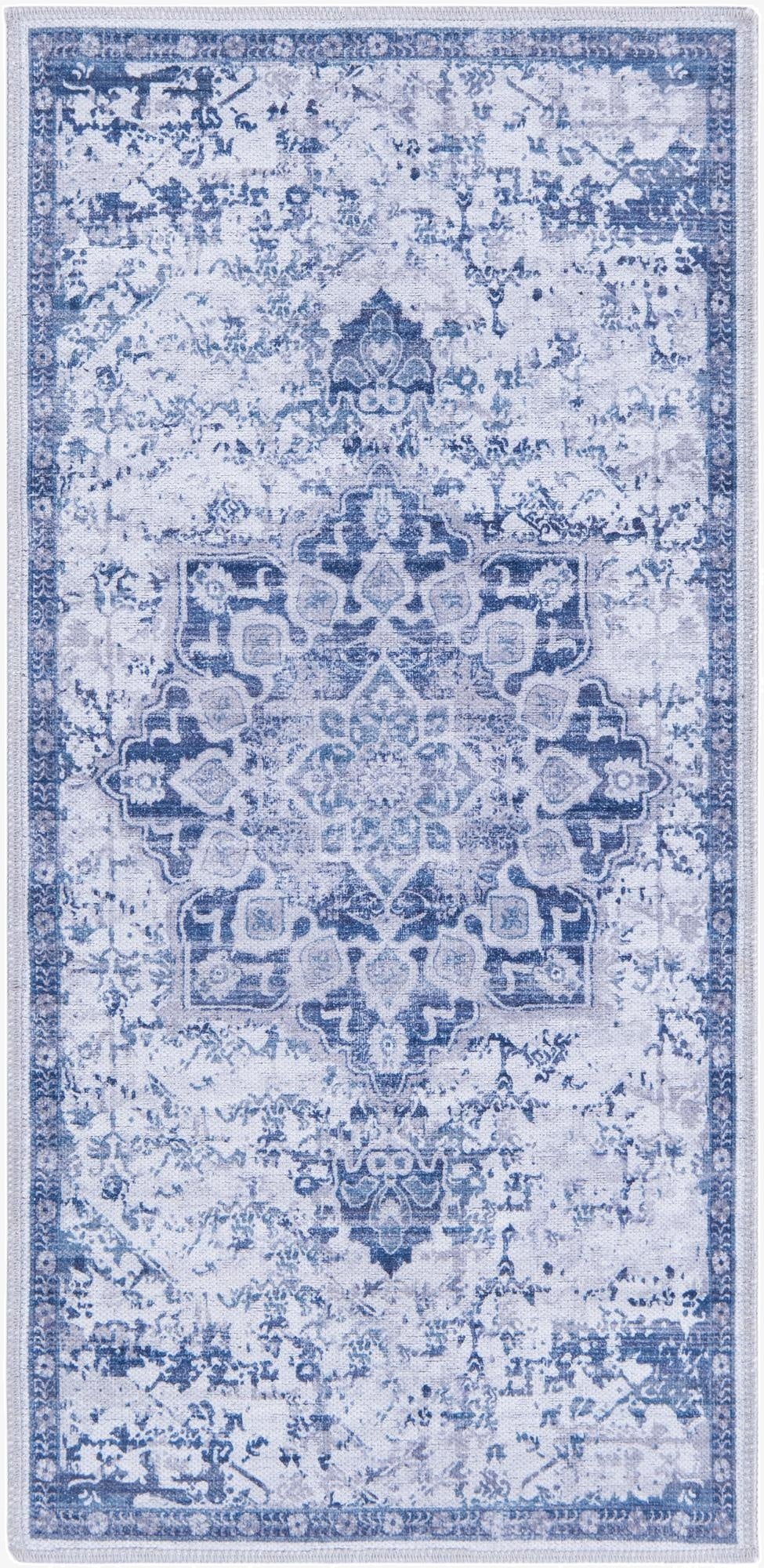  2' x 4'  Washable Francesca Runner Rug