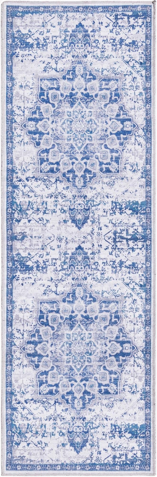  2' x 6'  Washable Francesca Runner Rug