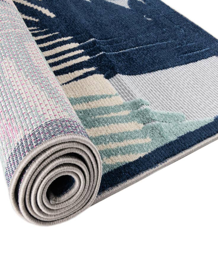 Detail image of  7' 10 x 7' 10  Washable Aruba Indoor / Outdoor Square Rug