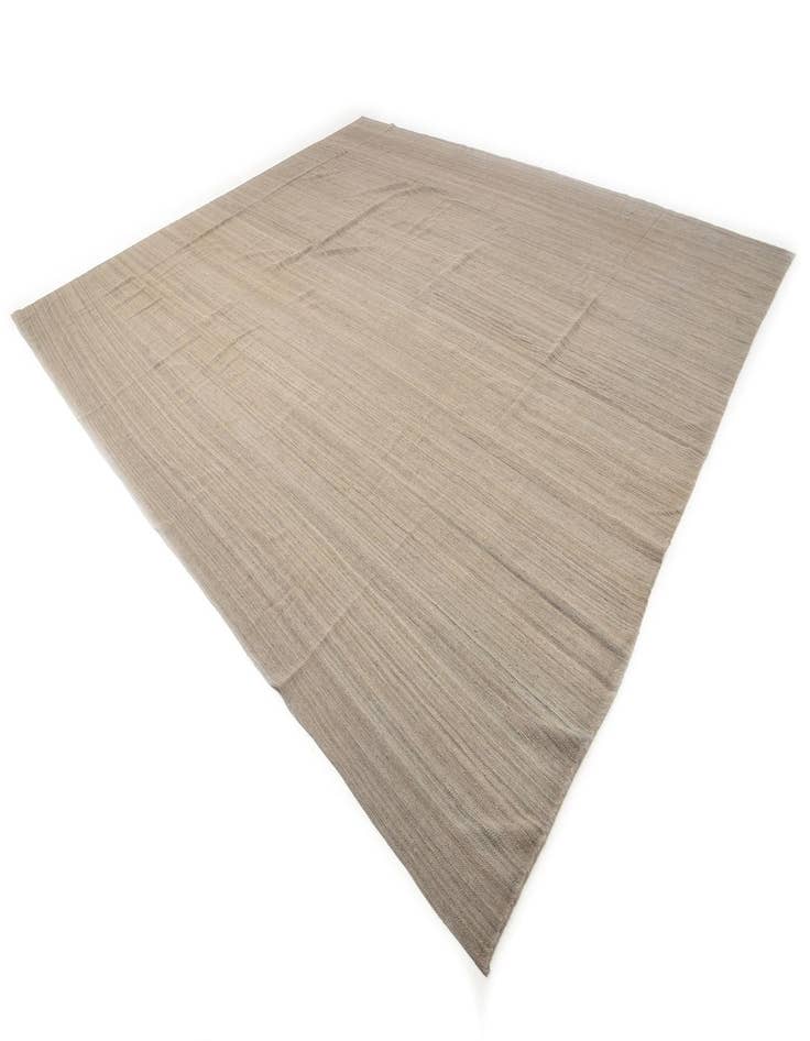 Detail image of  13' 8 x 16'  Hand Woven Kilim Modern Wool Rug