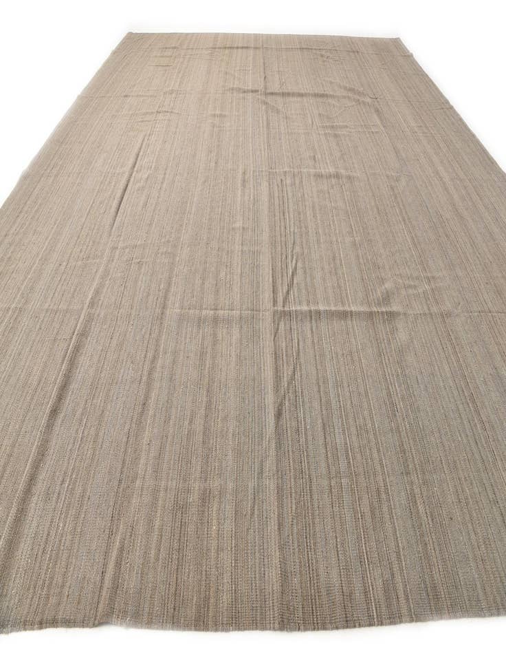 Detail image of  13' 8 x 16'  Hand Woven Kilim Modern Wool Rug