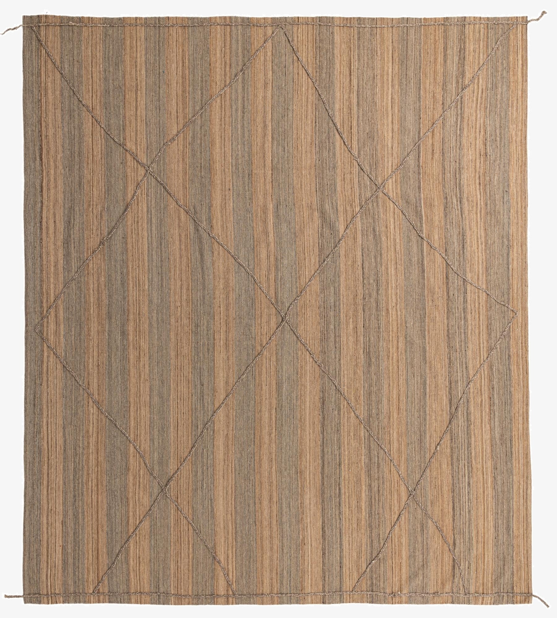  11' 5 x 13'  Hand Knotted Moroccan Wool Rug