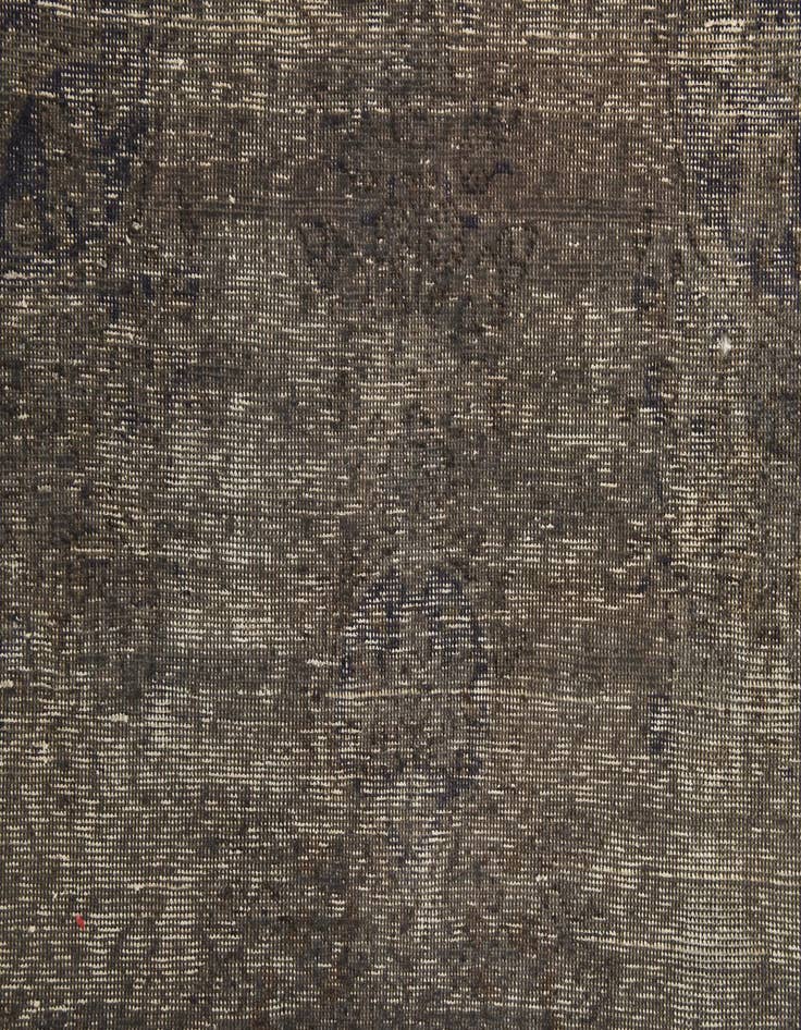 Detail image of  6' 9 x 10'  Hand Knotted Ultra Vintage Persian Wool Rug