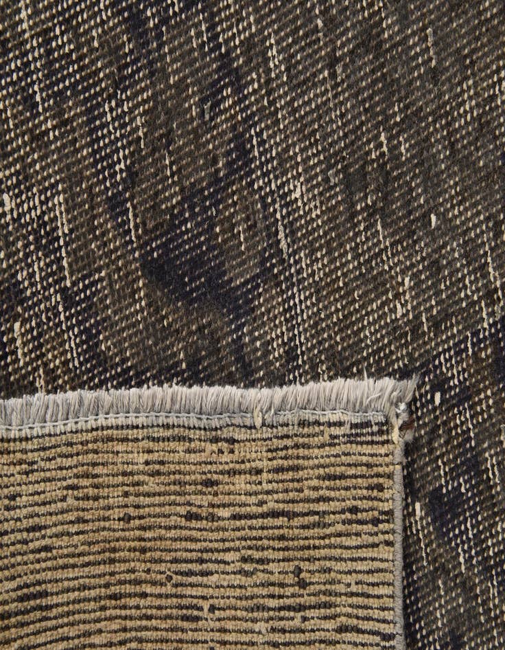 Detail image of  6' 9 x 10'  Hand Knotted Ultra Vintage Persian Wool Rug