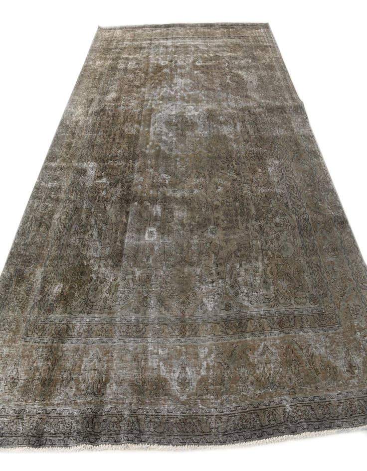 Detail image of  9' 6 x 12' 2  Hand Knotted Ultra Vintage Persian Wool Rug