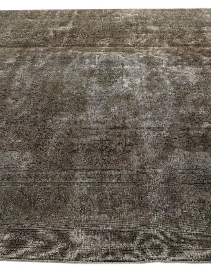 Detail image of  9' 6 x 12' 2  Hand Knotted Ultra Vintage Persian Wool Rug